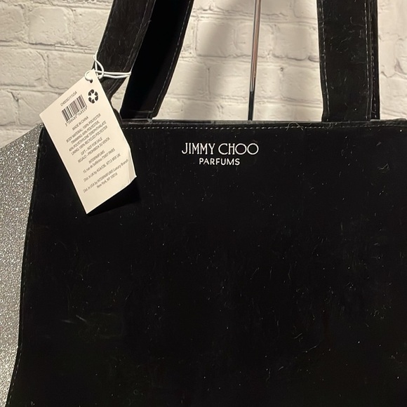 Jimmy Choo Tote - Black and Silver Sparkly Bag NWT - Picture 4 of 4